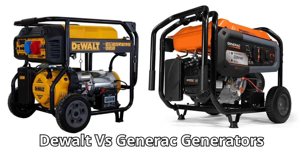 Dewalt Vs Generac Generator