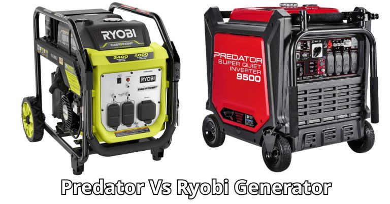 Predator Vs Ryobi Generator