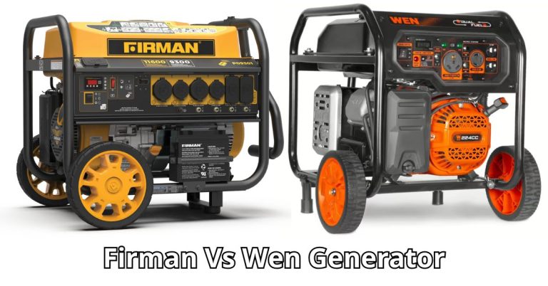 Firman Vs Wen Generator