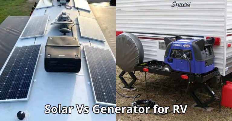Solar Vs Generator for RV