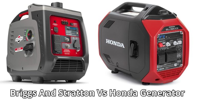 Briggs And Stratton Generator Vs Honda Generator