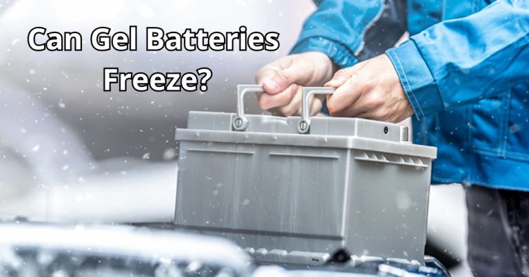 Can Gel Batteries Freeze