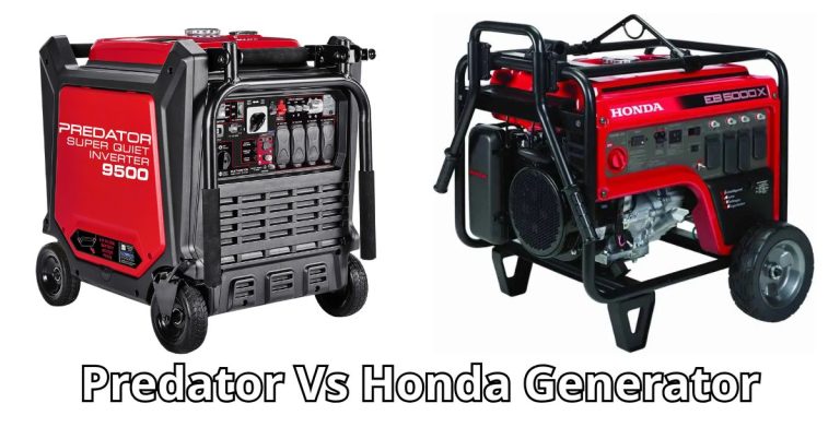 Predator Vs Honda Generator