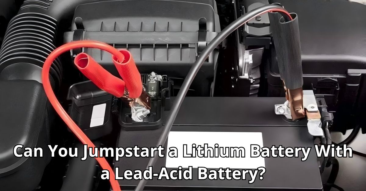 Can You Jumpstart a Lithium Battery With a Lead-Acid Battery?
