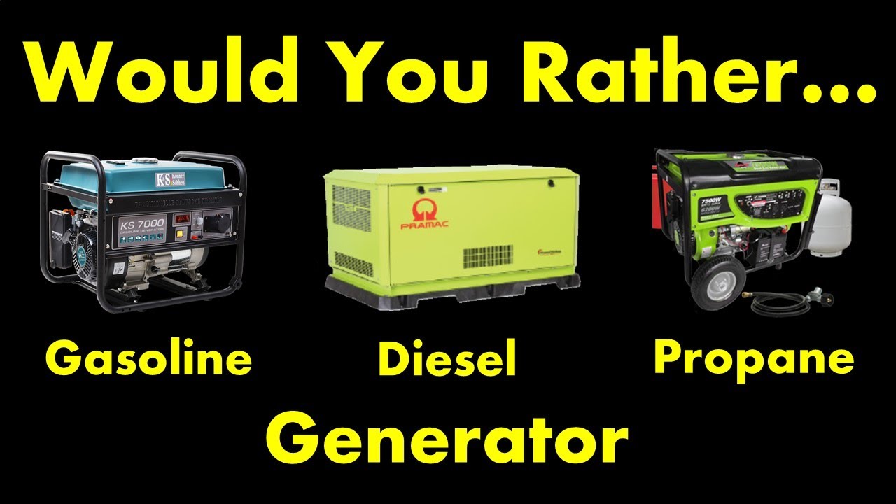 Propane Vs Diesel Generator