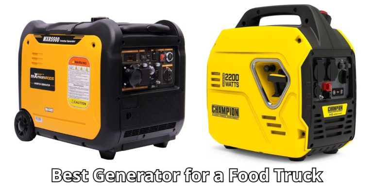 Best Generator for a Food Truck