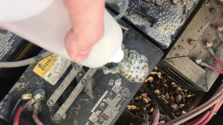 How to Clean a Golf Cart Battery