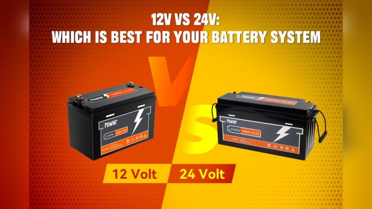 12V Vs 12.8 V Battery