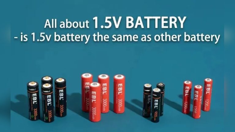 1.5 V Battery Vs Aa