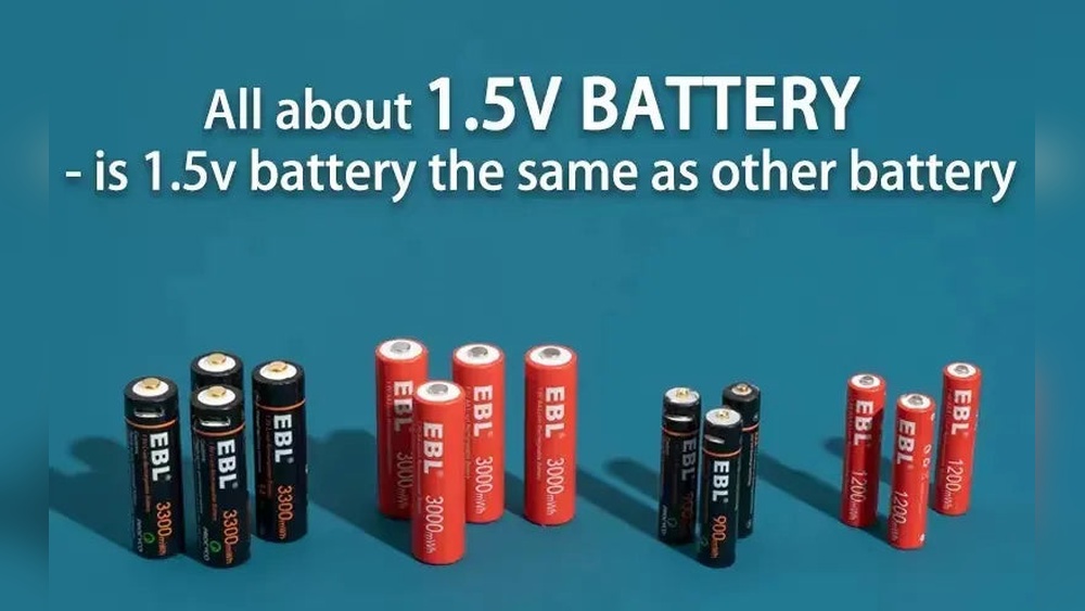 1.5 V Battery Vs Aa