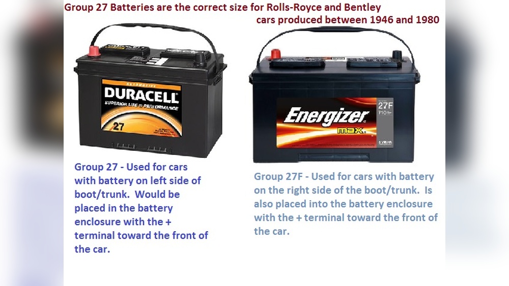 27 Vs 27F Battery