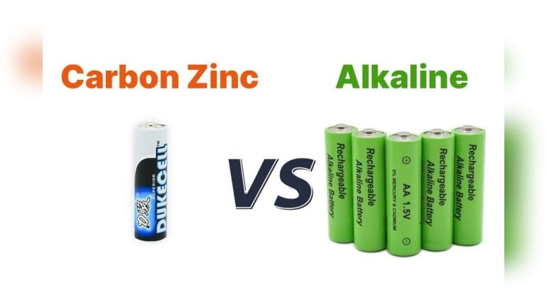 Alkaline Battery Vs Non Alkaline Battery