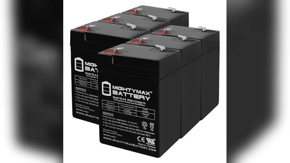 Best 6 Volt Rechargeable Battery for Deer Feeder