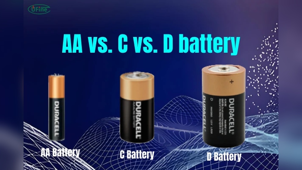 C Vs D Cell Battery