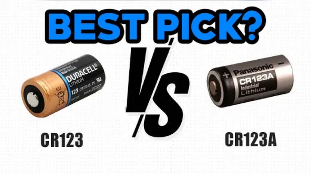 Cr123 Battery Vs Cr123A