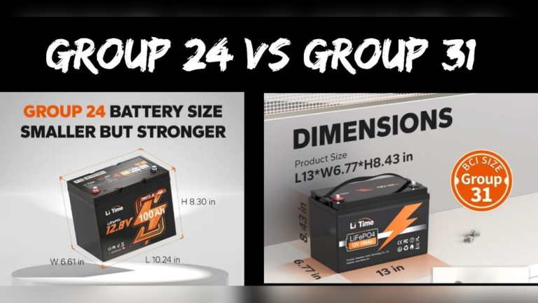 Group 24 Vs 31 Battery