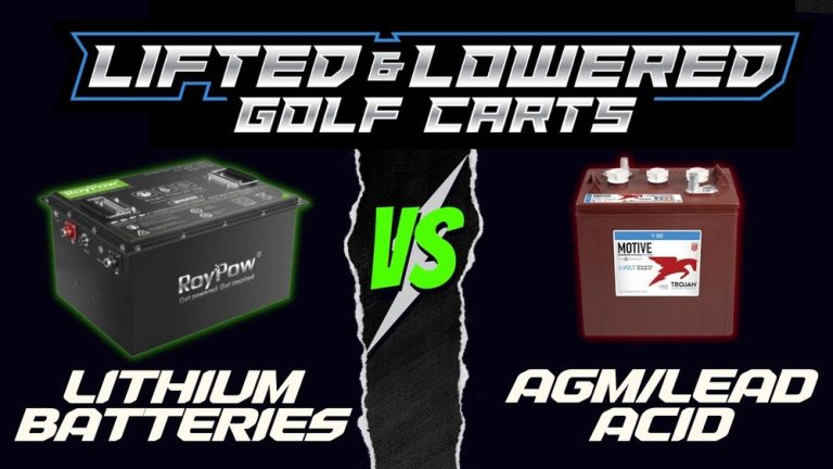 Lithium Vs Lead Acid Golf Cart Batteries