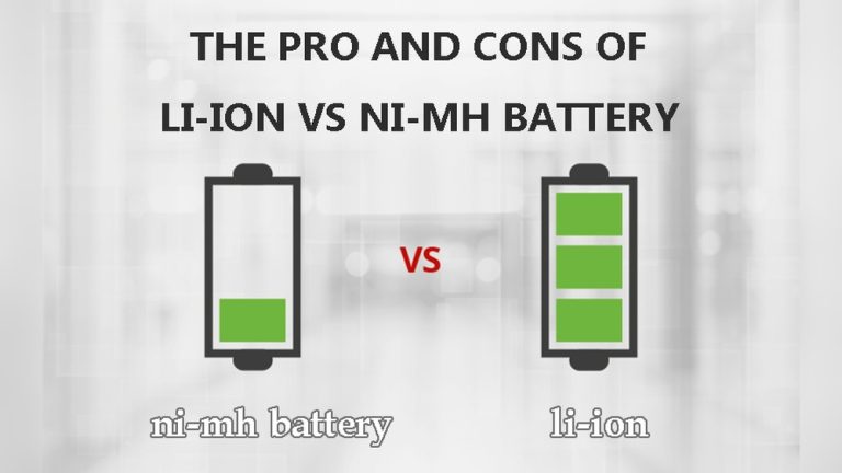 Lithium Vs Nimh Batteries